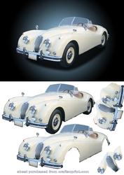 Classic Car Decoupage