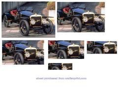 Vintage Car Pyramid