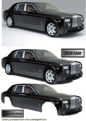 Rolls Royce Decoupage