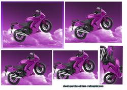 Purple Superbike Pyramid
