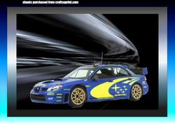 Subaru Impreza A4 Sheet