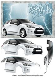 Citroen Ds3 Decoupage