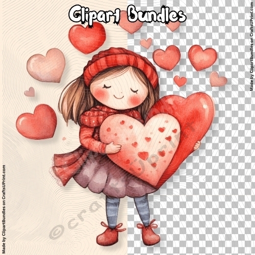Cute Valentines/Romance Clipart (4096px x 4096px, 300dpi, .png file) 13
