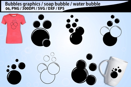 Bubbles SVG cutting files 