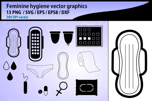 feminine hygiene cutting files