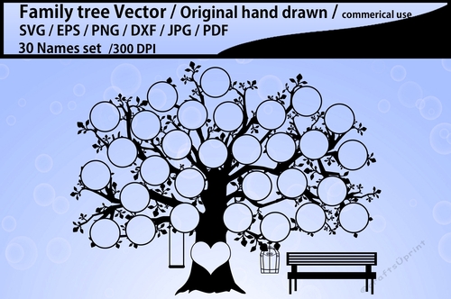 30 names family tree