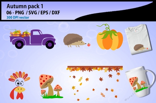 Autumn cliparts