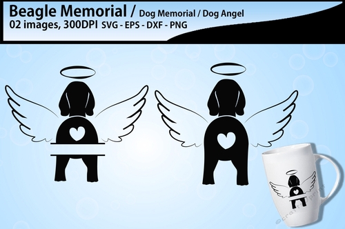 Dog Memorial silhouette 
