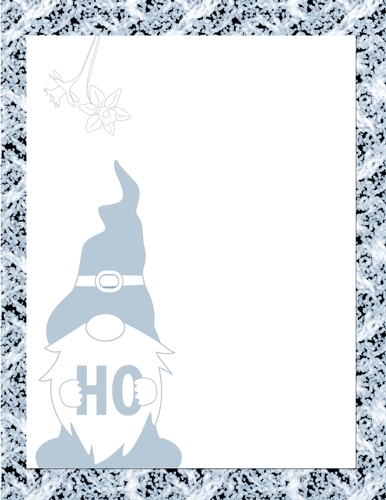 Ho Ho Ho card