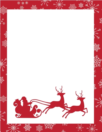 Christmas santa claus card