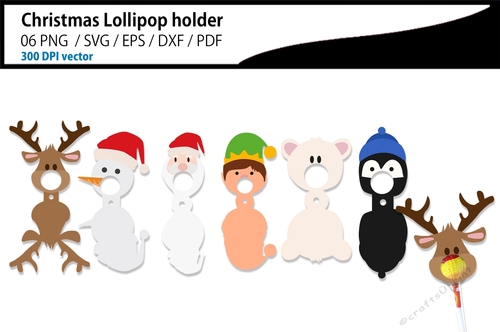 Christmas Lollipop holder 