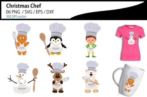 Christmas funny Chef