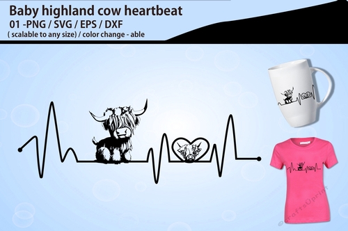 Highland cow heartbeat
