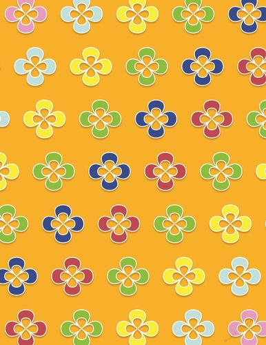 floral garlands background, floral garland digital paper