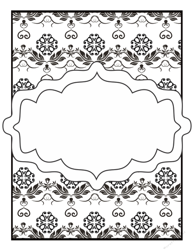 floral swirl background card making