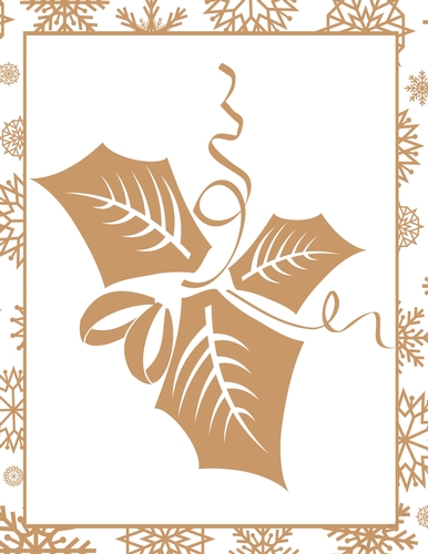 New year template, christmas template card