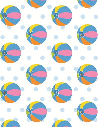 baby boy ball birthday background, baby boy birthday digital patterns