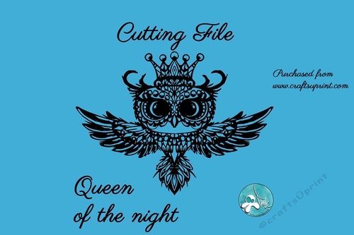 Cutting File Queen of the night