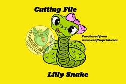Cutting File LillySnake