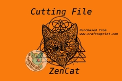 Cutting File ZenCat
