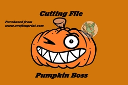 Cutting File Pumpkin Boss