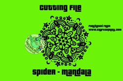Cutting File Spider-Mandala
