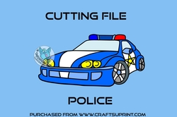 Cutting File Police