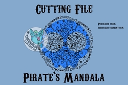 Cutting File Pirates Mandala