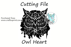 Cutting File OwlHeart