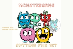 Cutting File Set Monstergang
