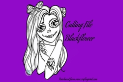 Cutting File Blackflower