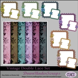 Vintage Double Lace Set