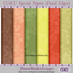 CU4CU Special Papers (Floral Edges)