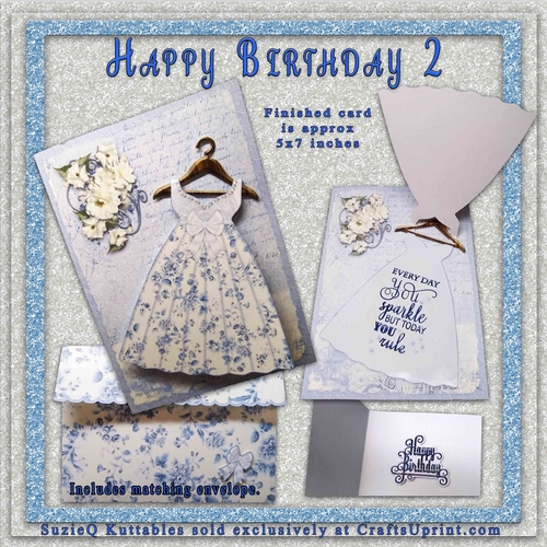 Happy Birthday 2 - Blue