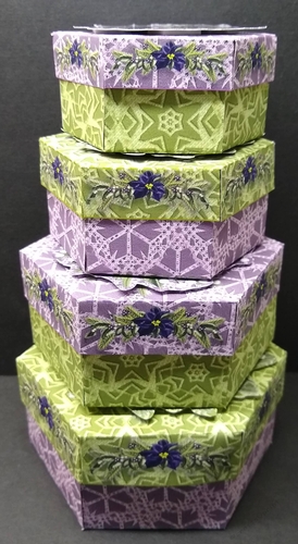 Nesting Boxes Christmas 1 Set of 4