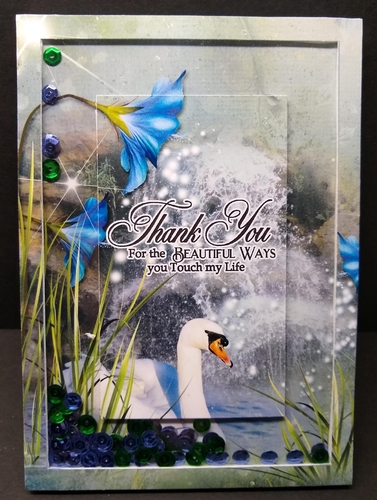 Thank You Shaker Card 2