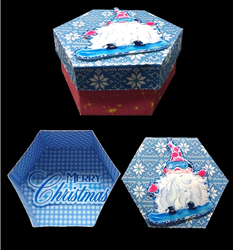 NestingBoxes Christmas5 Box1 SCAN N CUT Version