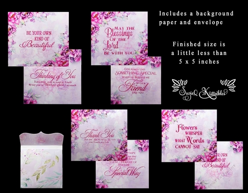 Encouragements Set of Four
