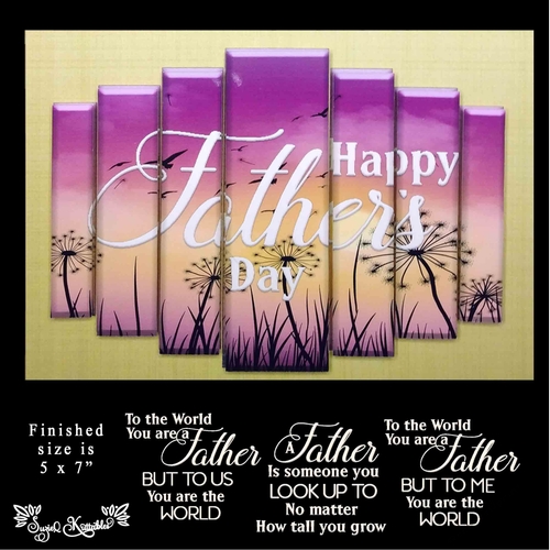 Panoramic Fathers Day Card 1