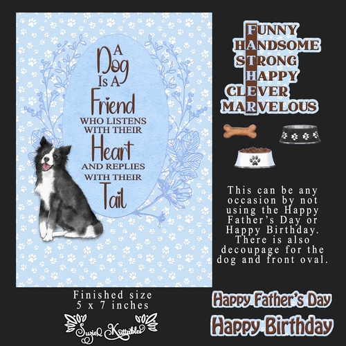 A Dog Is A Friend Border Collie 2