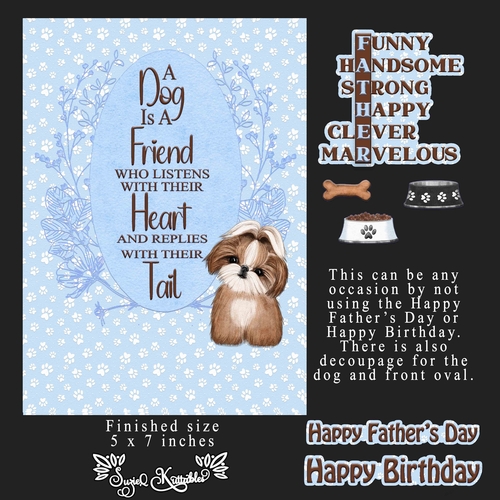 A Dog Is A Friend Shih Tzu 2