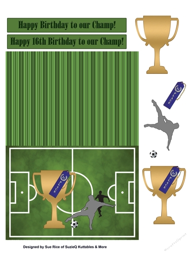 Boys Birthday Card - Size A6
