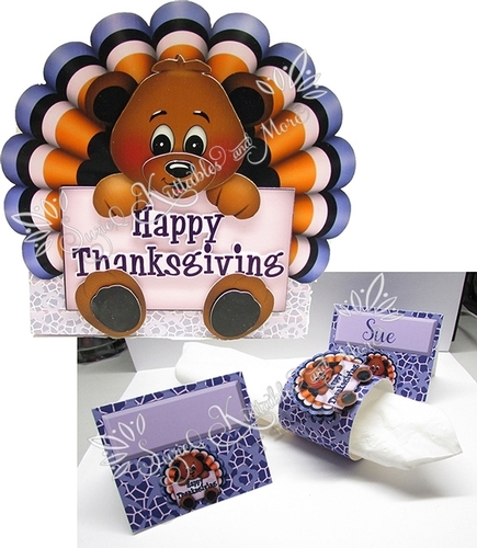 Thanksgiving Bear Decor-1