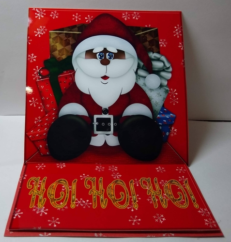 Santa Easel Card 1