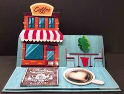 Coffee Time Easel Card