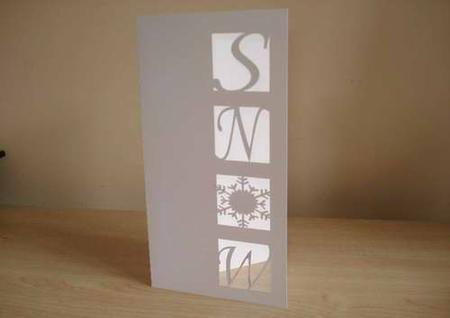 Snow Dl Card