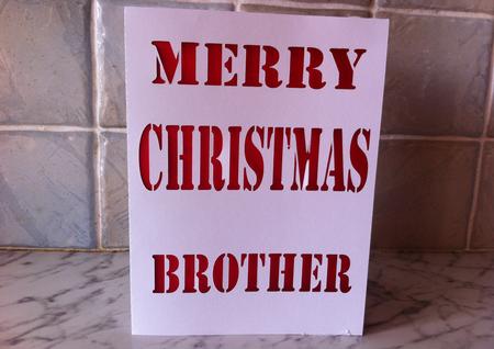 Merry Christmas Brother