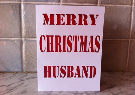 Merry Christmas Husband