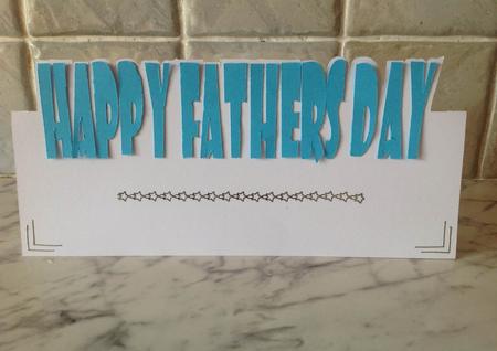 Happy Fathers Day Popup