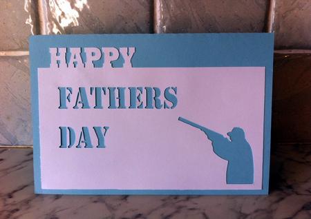 Fathers Day Shooting Topper